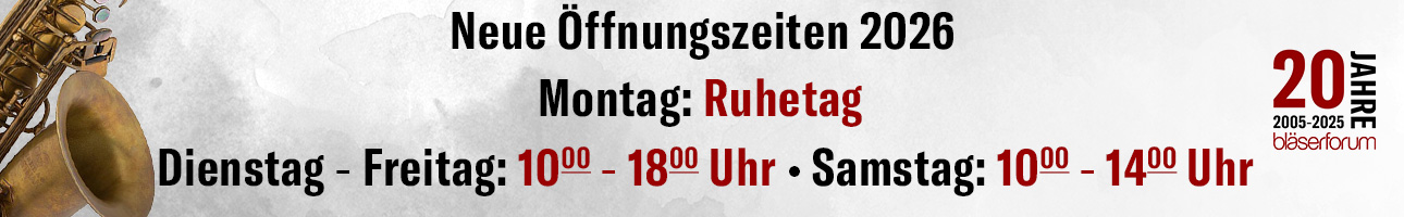 Unsere neuen Öffnunszeiten ab Januar 2026: Dienstag - Freitag 10.00 - 18.00 Uhr. Samstag 10.00 - 14.00 Uhr, Montags Ruhetag
